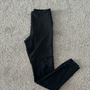 Zella leggings with mesh cutouts